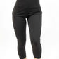Seajoy Athletic High-Waisted Capri Leggings with Hip Pockets