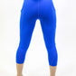Seajoy Athletic High-Waisted Capri Leggings with Hip Pockets