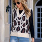 Leopard Print Sweater Vest