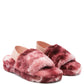 Jamun Slingback Platform Slides