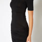 Women's Solid Off Shoulder Dress