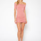 Women's Solid Off Shoulder Dress
