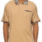Checkered Detail Polo