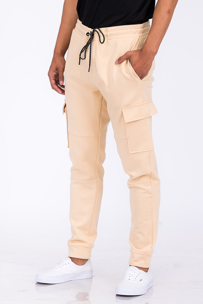 Cotton Blend Cargo Joggers | Stylish Comfort at Walbiz