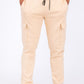 Cotton Blend Cargo Joggers