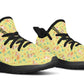 Kids Shoes Sneakers Floral Cats