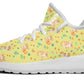 Kids Shoes Sneakers Floral Cats