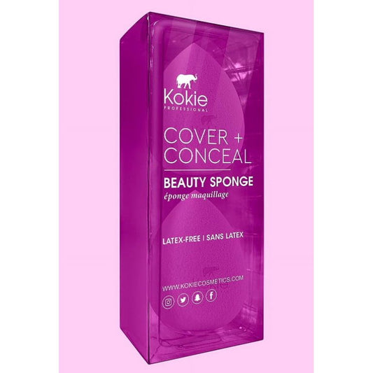 KOKIE Cover + Conceal Beauty Sponge 2 Piece Set