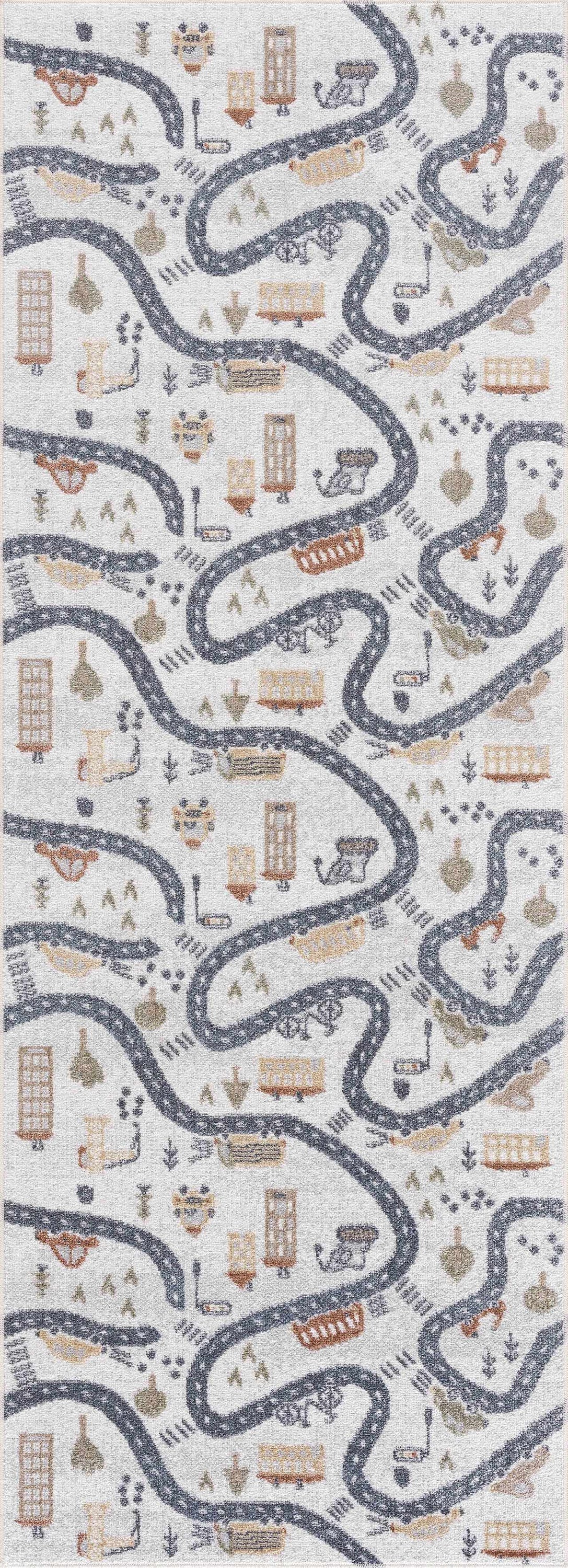 Mave Washable Area Rug