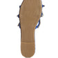 Mezzie Diamante Embellished Flat Sandals