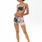 Storm Tie Dye High Waisted Shorts