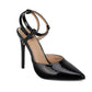 Brianna Women's Thin High Heel with Adjustable Strap