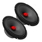 5Core 8 Inch Midrange Door Speaker 580W PMPO Subwoofer w Aluminum
