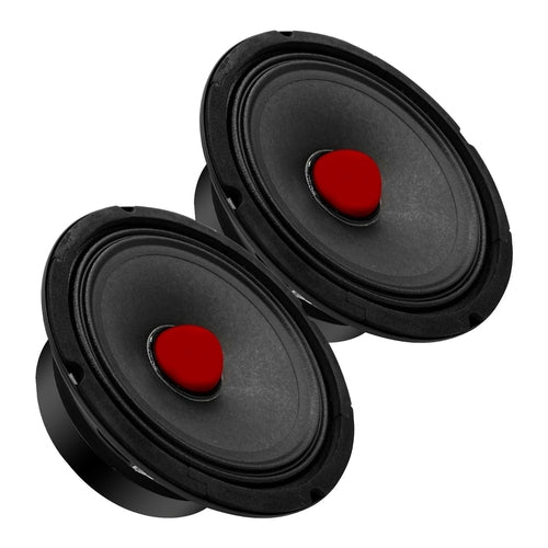 5Core 6.5 Inch Midrange Door Speaker 360W Subwoofer w Aluminum Bullet