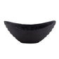 Gothic Cast Iron Oval Bowl | Black Versatile Serving Bowl | 6.5" x 3"