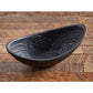 Gothic Cast Iron Oval Bowl | Black Versatile Serving Bowl | 6.5" x 3"