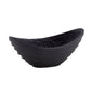 Gothic Cast Iron Oval Bowl | Black Versatile Serving Bowl | 6.5" x 3"