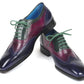 Paul Parkman Men's Multi Color Wingtip Oxfords (ID#PP2284)