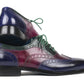 Paul Parkman Men's Multi Color Wingtip Oxfords (ID#PP2284)