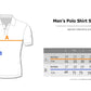 White Check Mens Slim Fit Polo Shirts - 100% Soft Cotton - Tailored