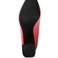Harlow Metallic Accent Block Heel Pumps