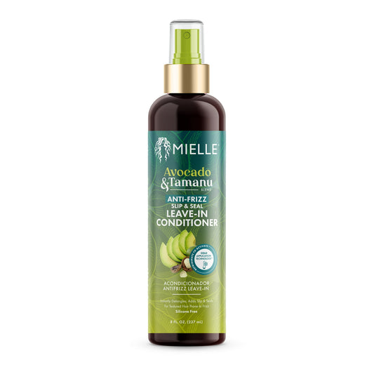 MIELLE AVOCADO & TAMANU ANTI FRIZZ LEAVE-IN CONDITIONER 8oz