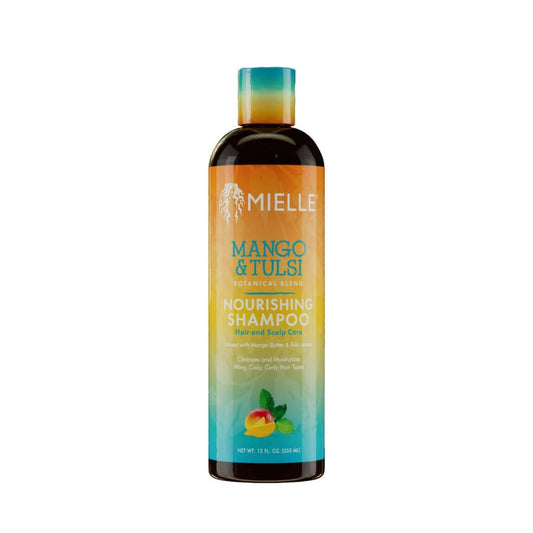 MIELLE MANGO TULSI NOURISHING SHAMPOO 12oz, All Hair Types, Adult