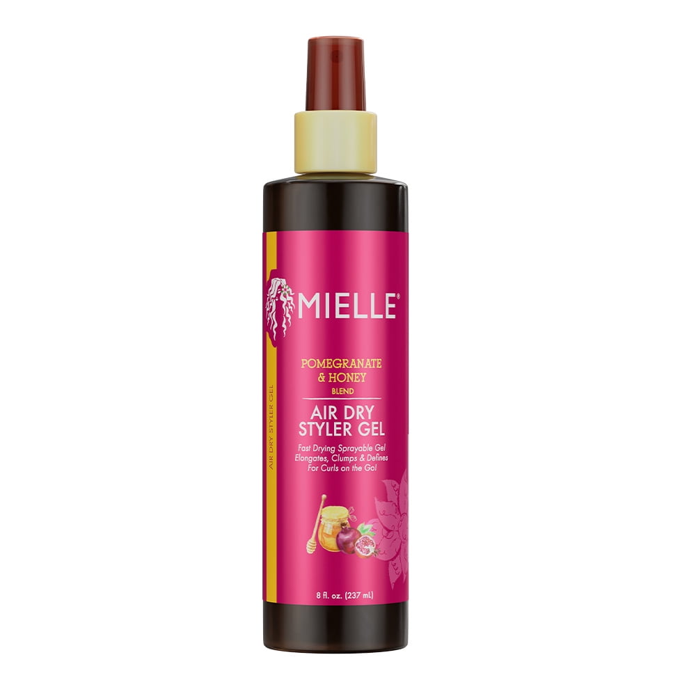 Mielle Pomegranate & Honey Air Dry Styler Gel 8 oz, Curl Enhancing, Unisex