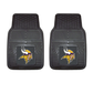 NFL 2-PC VINYL CAR MAT SET