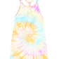 Nikita Tie Dye Rainbow Swim Coverup Dress