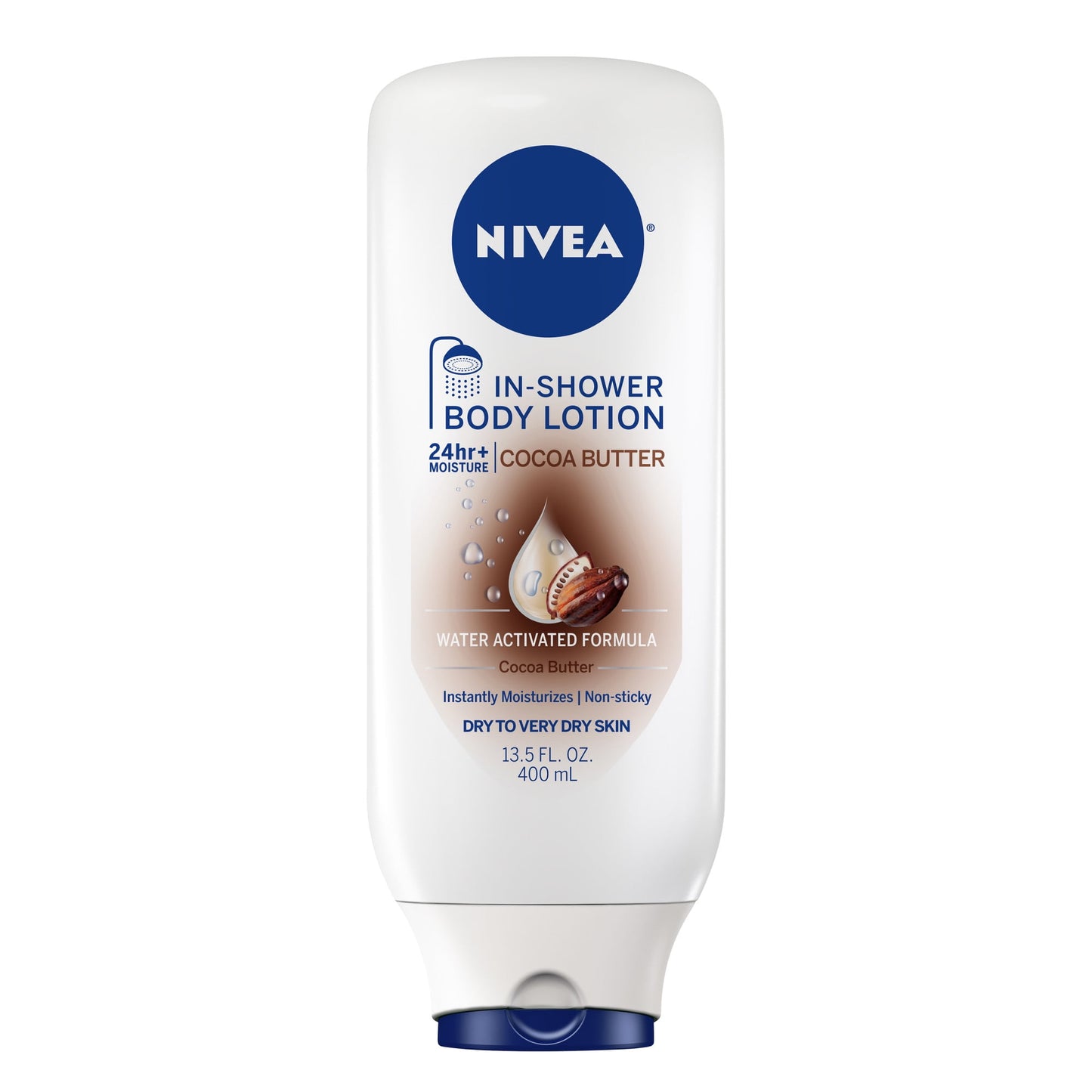 NIVEA IN SHOWER BODY LOTION [COCOA BUTTER] 13.5oz