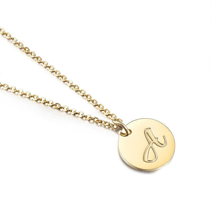 Gold Initial Charmy Necklace