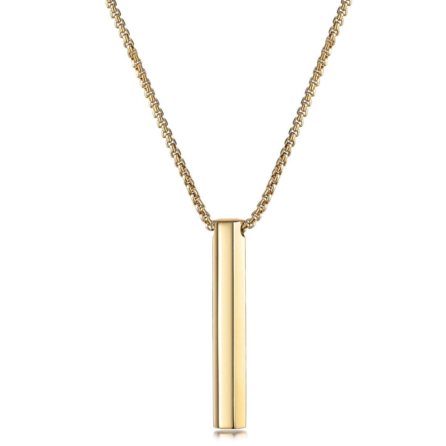 Y-Style Vertical Bar Necklace - Walbiz.com