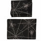 XD18801 Halloween Spider Web 14''x20'' Placemats, Set of 4