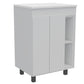 Vanity Akron, Double Door Cabinet, White Finish