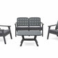 4 - Person Seating Group with Cushions - Free Shipping