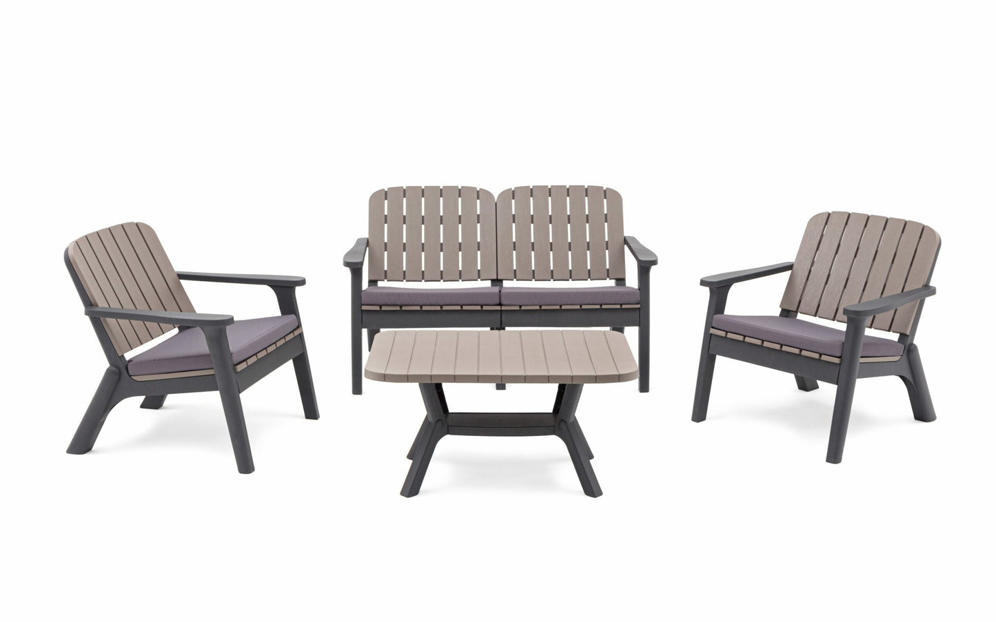 4 - Person Seating Group with Cushions - Free Shipping
