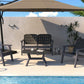 4 - Person Seating Group with Cushions - Free Shipping