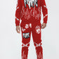 Chenille Flame Sweat Suit