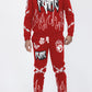 Chenille Flame Sweat Suit