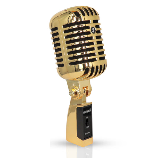 5Core Vintage Microphone Classic Dynamic Professional XLR Studio Retro