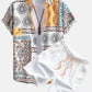 Relax mood men beach shorts set