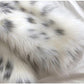 Women Winter New Faux Fox Fur Coats Ladies Casual Snow Leopard Print