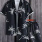 Vacation mood men beach shorts set