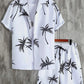 Vacation mood men beach shorts set
