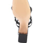 Arnie Braided Straps Block Heeled Sandals