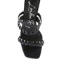 Arnie Braided Straps Block Heeled Sandals