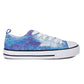 Blue Tie Dye Canvas Sneakers