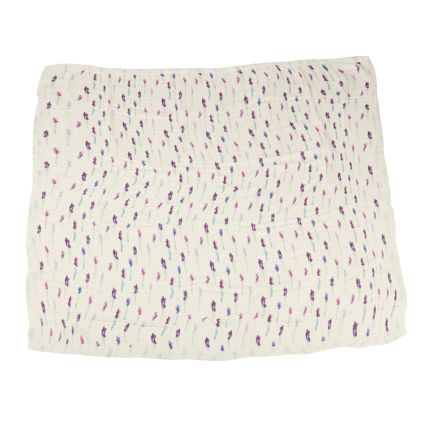 Lavender and White Newcastle Blanket