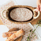 Bread Warmer & Basket - Owl Oval